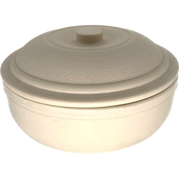 Tortilla Server Air Ware By Ideal Products Beige 9" Round Lid Plastic Insulated - Picture 1 of 10